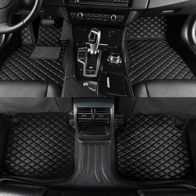 China Waterproof/Anti-silp Leather Car 3D Floor Mats Carpet Cover Auto Accessories For BMW 6 7 Series i3 i8 M1 M3 M5 M6 F12 G32 F06 F01 G11 740i 750i 640i for sale