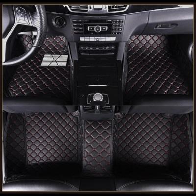 China Waterproof/Anti-silp Custom Leather Car Floor Mats Foot Carpet Cover Interior Accessories For Kia SORENTO SOUL SPORTAGE STINGER Spectra5 Stonic for sale