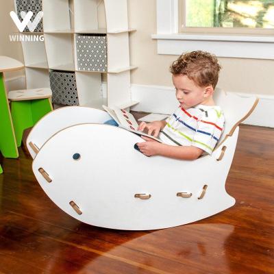 China Safety Comfortable Baby Seesaw Chair Winning Waldorf Balance Montessori Waldorf Educational Wooden Toys Set Educational Waldorf Balance Fishing Kids Wood for sale