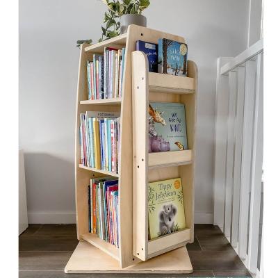 China Children's Bookshelf Bookshelf Bookshelf Living Room Furniture Bookcase Extendable Winning Solid Wood Corner for sale