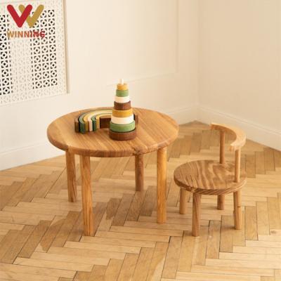 China Eco-friengly Winning Wooden Chair Kids Nursery Kindergarten School Equipment Desk and Chair Nursery Furniture for sale