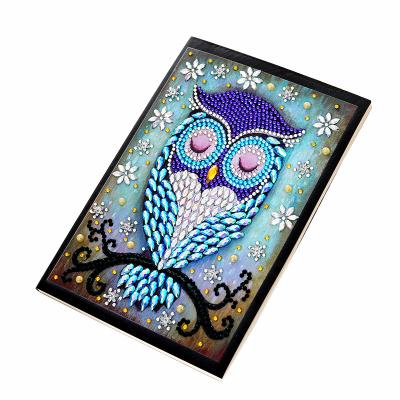 China Agriculture 65 Pages DIY Shaped Diamond Painting Cross Stitch Sketch Book Painting Craft Book Office Notebook Rhinestone for sale