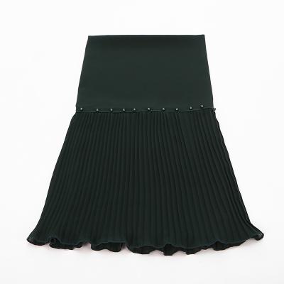 China Wholesale Chiffon LONG Pleated Women's Veil Head Scarf Monochromatic Pleated Chiffon 23 Per Color for sale