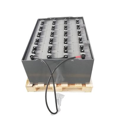 China Deep cycle life 2v 100-1320AH DIN traction lead acid battery for forklift and lifting machinery for sale