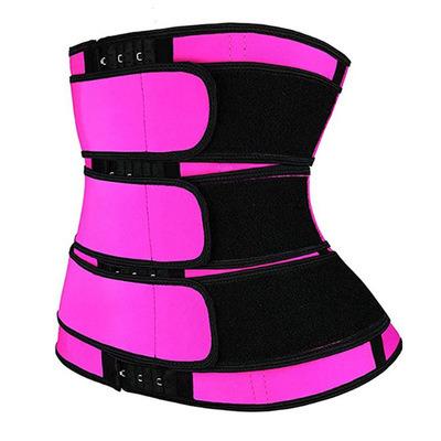 China Weight Loss Trimmer Belt Waist Cincher Body Shaper Sports Workout Women Waist Trainer Corset Slimming Sports Belt for sale