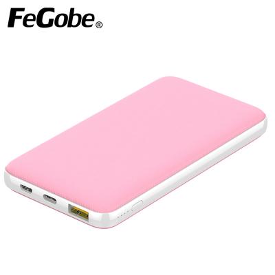 China High capacity credit card power bank 10000mah battery for mobile charger for sale