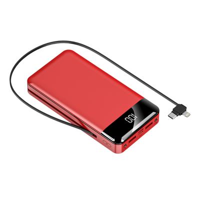 China Quick Charge Support External 5 Volt Rechargeable Lithium Battery Pack for sale