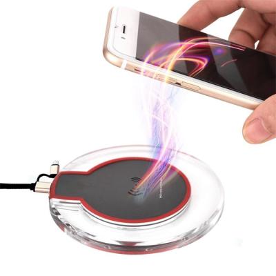 China Fantasy Universal Universal QI Mobile Phone 10W Wireless Charger for iPhone for Samsung for oppo for vivo for sale