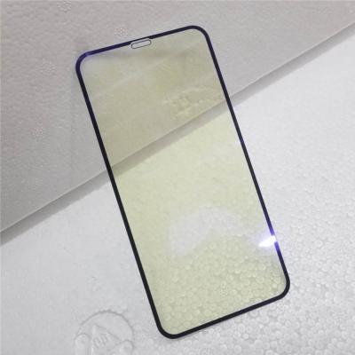 China Anti-fingerprint 6D Anti Ray Phone Protector Blue Screen For iPhone for sale