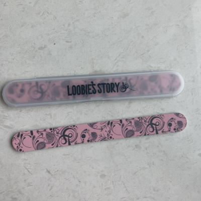 China Cute Custom Printed Disposable Emery Boards Nail File And Nail Pad for sale