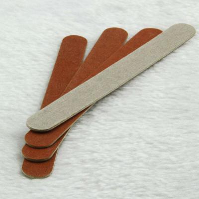 China Manicure thin smooth wooden nail file for sale