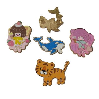 China Waterproof+Eco-friendly Printing Factory Supply Hot Sale 3D Custom Logo Decoration Cartoon Sticker Printing Metal Fridge Magnets Tourism Souvenirs Gifts for sale