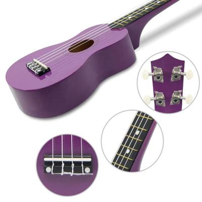 China Free Shipping Slim Body Apelila Stock In US Slim Body Cheap Price Mini Guitar Ukulele for sale