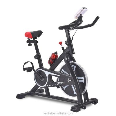 China Exercise Black Exercise Bike Bicycle Trainer Stationary Fitness Training Gym Cardio Cycling for sale