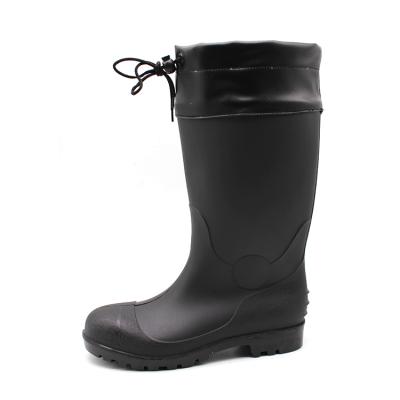 China Steel Toe Rain Boot PVC Knee Boot Safety Mud Boots for sale