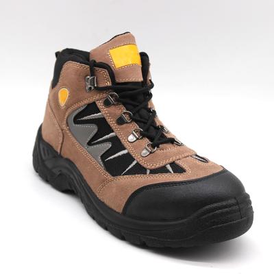 China Steel Toe China Factory Suede Safety Boot Walk Work Safety Shoes for sale