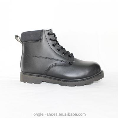 China Steel Toe Rubber Sole with Steel Toe Goodyear Fashion Working Boots for sale