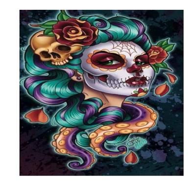 China Full modern 5d Halloween character diy diamond embroidery cross stitch home decoration kit for sale