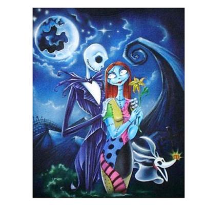 China Full Modern 5d Halloween Characters Diy Diamond Embroidery Cross Stitch Home Decoration Kit for sale