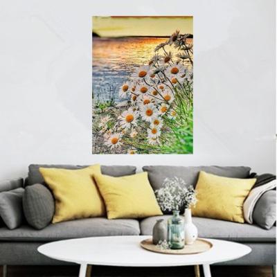 China Modern diy full diamond stitch art decoration painting landscape flower 5d cross diamond painting for sale