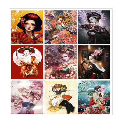 China Living Room Modern Home Decoration Canvas Wall Art Cartoon Character Diamond Painting Diy Set for sale