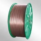 China 0.9mm Dia.460mm/3m Straightness 1.5% Sn Smooth Coating Copper Beading Wire for Motorcycles for sale