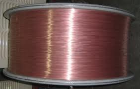 China Smooth Coating With 0.965mmHT Diameter Copper Clad Steel Wire For Tires Rims for sale