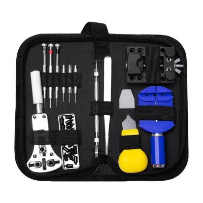 China Portable Watch Repair Screwdriver 13 Pcs Watch Repair Tool Kit Case Opener Spring Bar Repair Tool Kit Watch Link Pin Remover for sale