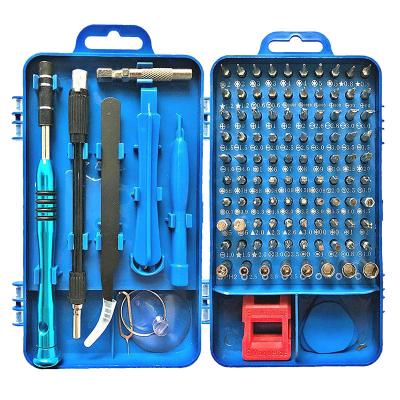 China 2021 Hot Selling Steel 122 in 1 Professional Stainless Steel Multi Screwdriver Set for Laptop DIY Repair Tool Kit for sale