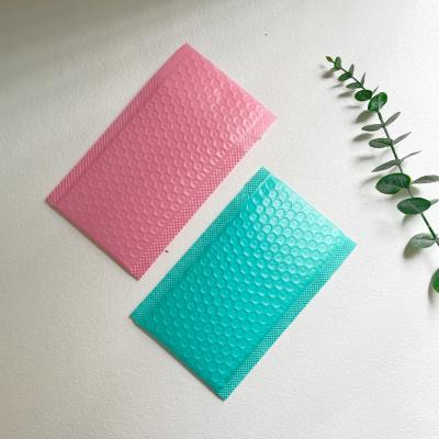 China Eco-Friendly Mint Green Self-Seal Envelope Bubble Bags For Bikini Wrapping Bubble Mailer Jewelry Bubble Mailing Padded Packaging Bags for sale