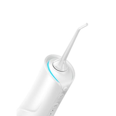 China Outdoor Healthy Hi-tech Rechargeable Cordless Water Flosser 300ml With Powerful Jet Water Flosser for sale