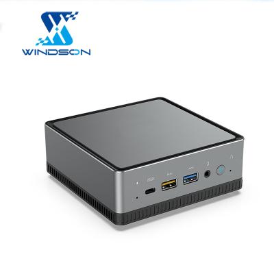 China For Mini Business PC AMD 3750H CPU Computer Desktop with 512GB PCIe SSD RDA 8G 16G Dual Channel Industrial Computer Customizable for sale