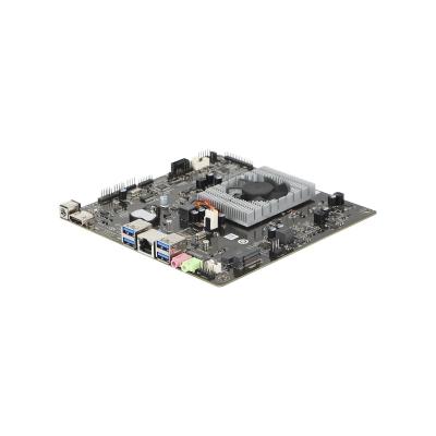 China ITX J4125S8 Mini Desktop Industrial Control Intelligent Security Mini Computer Motherboard Auto ITX 17*17 for sale