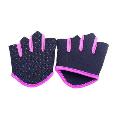 China Professional Fitness Palm Glove Gym Workout Glove Weightlifting Training Recycling Glove Protective Anti-skid for sale