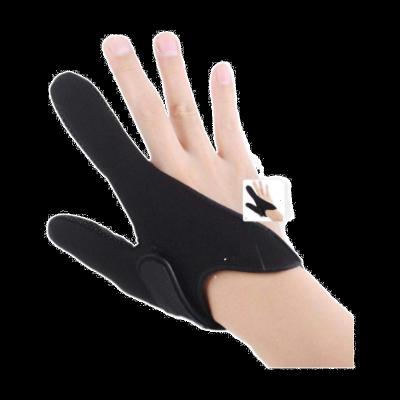 China Non-slip Adjustable Non-slip Two-finger Fishing Gloves Finger Protector For Fishing Neoprene Finger Mount for sale