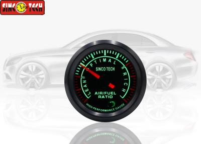 China Electronic Air Fuel Ratio Meter / Digital Air Fuel Ratio Gauge For Rally Cars for sale