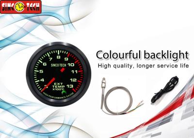 China Rally Car Exhaust Gas Temperature Gauges Ext Temp Sensor Small Meter for sale