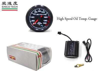 China Professional Oil Temperature Gauge ℃ Unit / 52mm / 7 Colors DO6345 For Rally Cars for sale