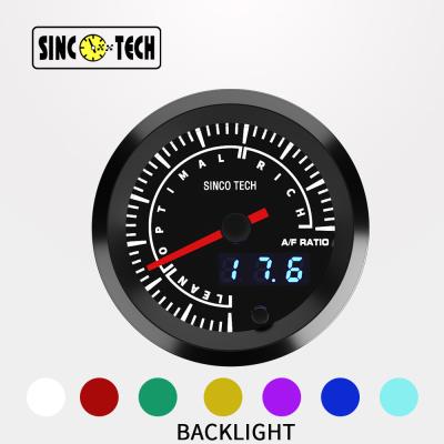 China 636 Sensor 7 Color Sinco Tech Dash Fuel Air Ratio Gauge for sale