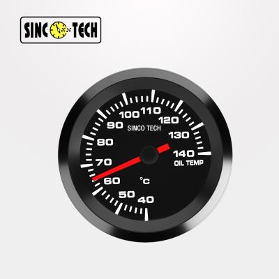 China 638 Sensor White Sinco Tech Dash Lcd Display Oil Temperature Gauge for sale