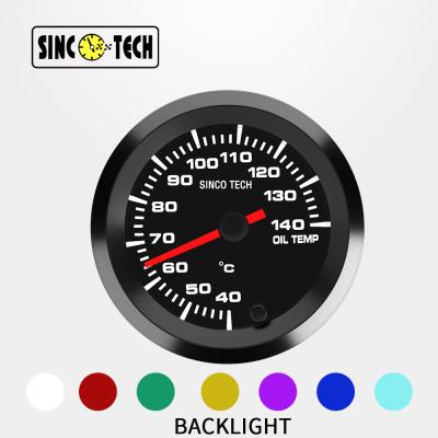 중국 2.5 인치 스크린이 있는 LCD 디스플레이 자동계 오일 온도 게이지 판매용