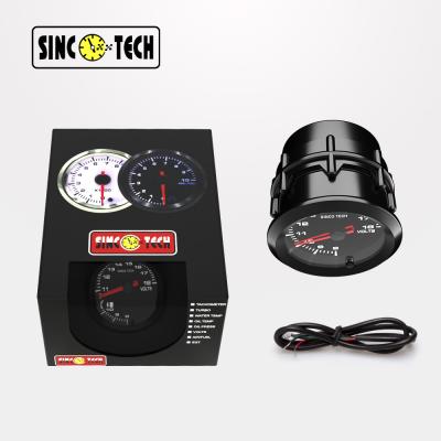 China 637 Sensor 52mm Car Digital Voltmeter High Speed Stepper Motor Gauge for sale