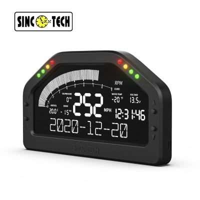 China Multifunctional Electric Autometer Oil Pressure Gauge With 6.5 Inch LCD Screen for sale