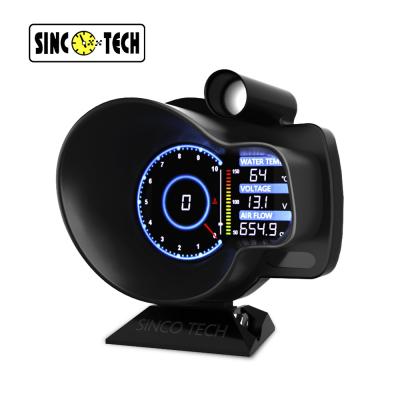 China Do916 Sensor Kit Digital Double Screen Tachometer Racing Gauge Speedometer for sale