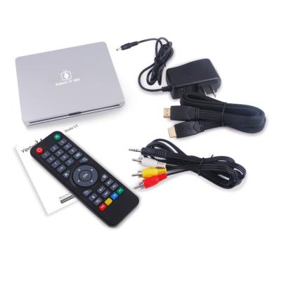 China slim HD iptv box with Android 4.2 OS, Full format of picture, audio and video supported for sale