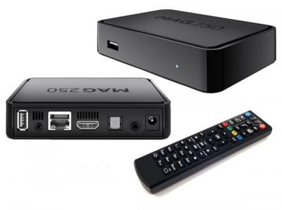 China Micro MAG 250 Digital HD Set Top Box With Linux 2.6.23 Operating System for sale