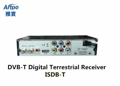 China DVB-T Digital Terrestrial Receiver  ISDB-T BRAZIL decoder Fully compliant Brazil ISDB-T for sale