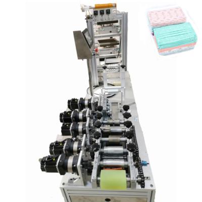 China Disposable Six-Axis Face Mask Making Machine High-speed Mask Positioning Printing Machine Medical Mask Making Machine for sale