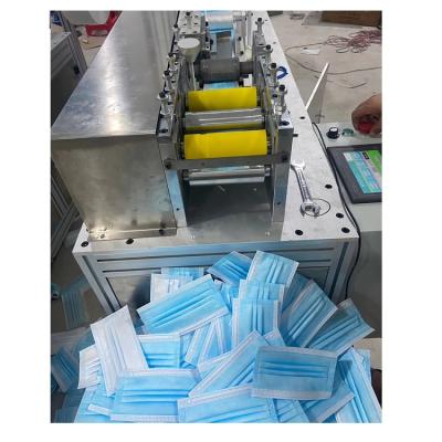 China Factory Automatic Face Mask 3Ply Flat Body Nonwoven Surgical Sheet Mask Machine for sale