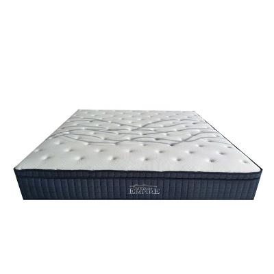 China Cool Gel Cooling Memory Foam Cal King Euro Top Pocket Box Spring With Twin Belt Full Queen for sale